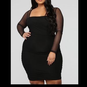 Fashion Nova Mesh Dress